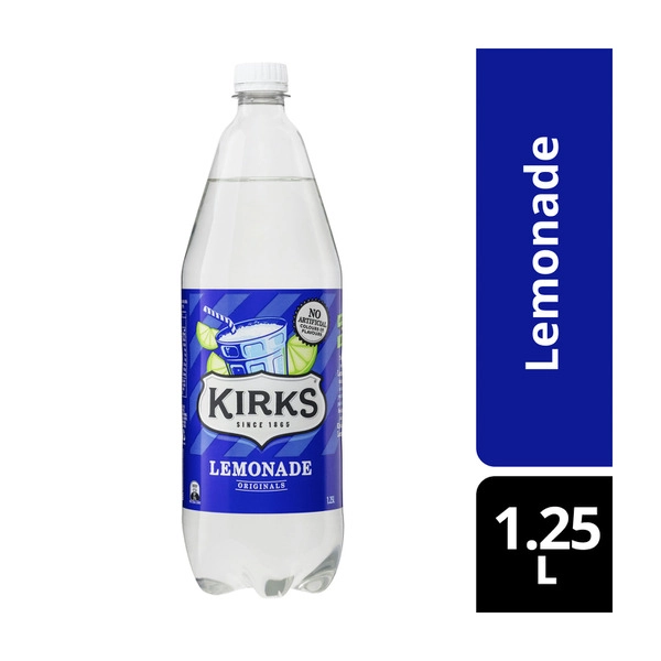 Kirks Soft Drink 1.25l KIRKS DRINK:LEMONADE:.:1.25 LITRE 