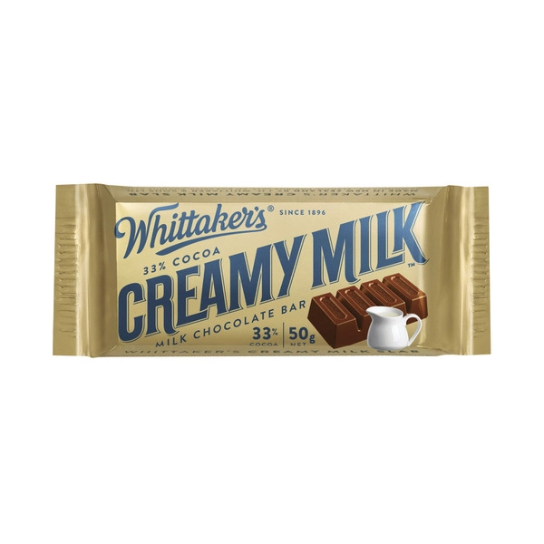 Whittaker's Creamy Milk Slab 50g