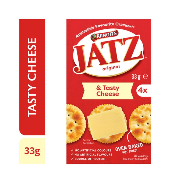 Arnotts ARNOTTS JATZ & TASTY CHEESE 33G 