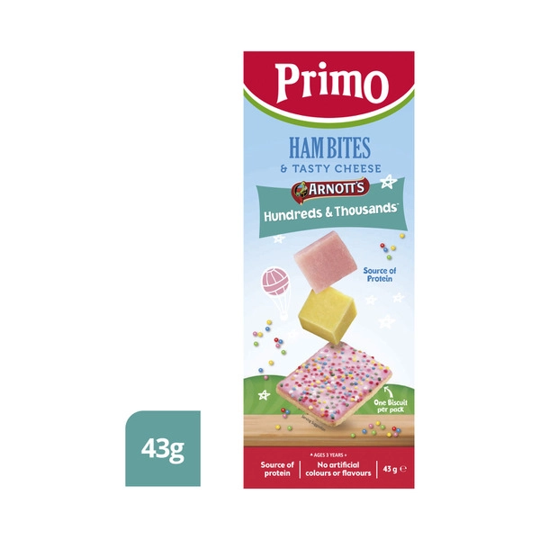 Primo Ham Bites & 100'S & 1000'S 43g