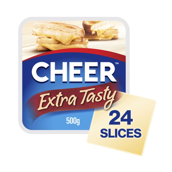 Cheer Cheese Slices Extra Tasty 500g