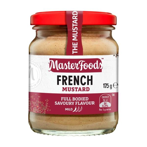 MasterFoods French Mustard 175g