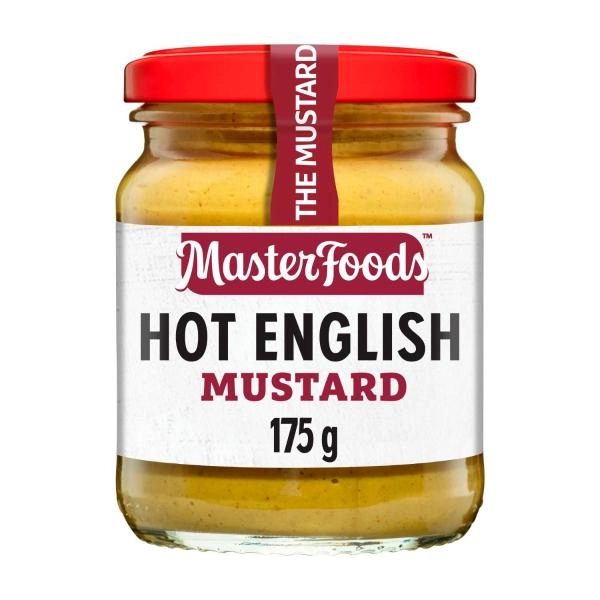 MasterFoods Hot English Mustard 175g