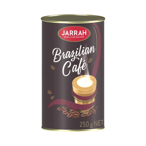 Jarrah Brazilian Cafe Latte Coffee 250g