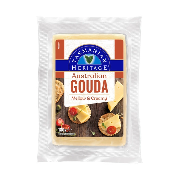 Tasmanian Heritage Cheese Wedge Gouda 180g