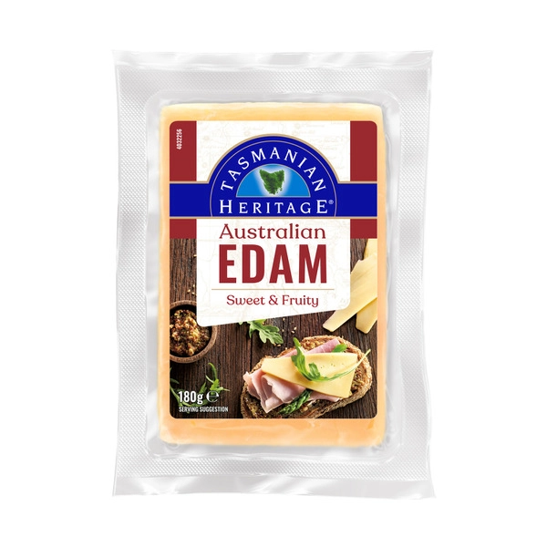 Tasmanian Heritage TASMANIAN HERITAGE CHEESE WEDGE EDAM 180G 