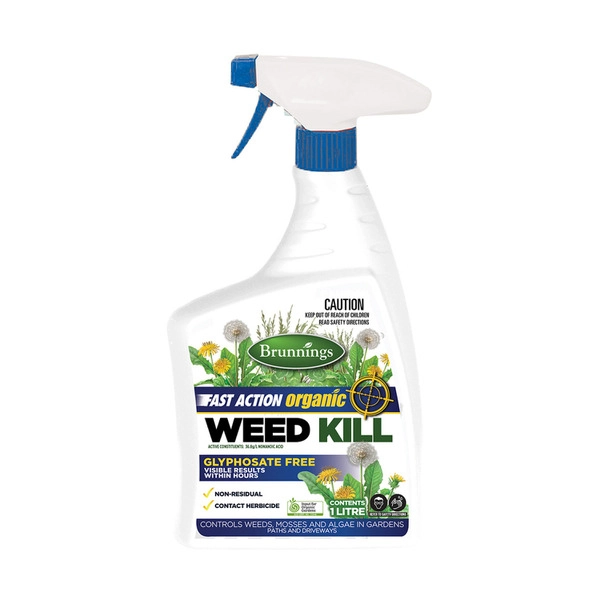 Brunnings Organic Weed BRUNNINGS ORGANIC WEED KILL RTU 