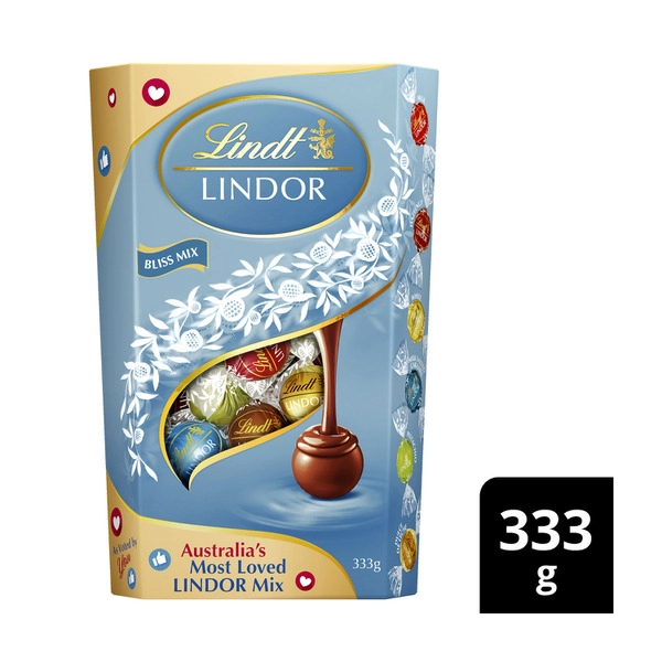 Lindt Lindor Bliss Mix Chocolate Cornet 333g