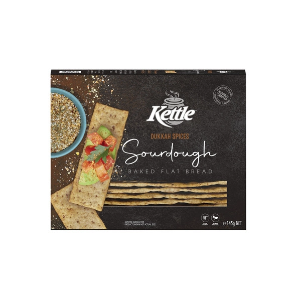 Kettle Sourdough Crackers Morrocan Dukka 145g