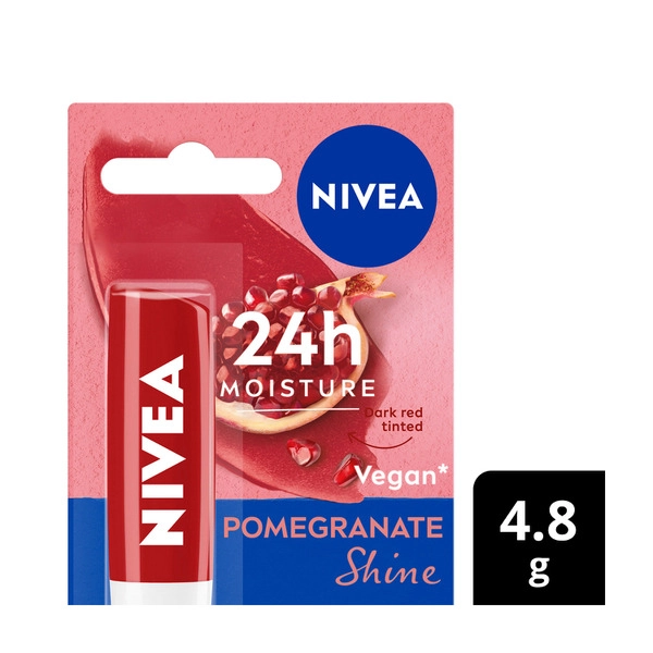 Nivea Lip Balm Pomegranate Shine 4.8g