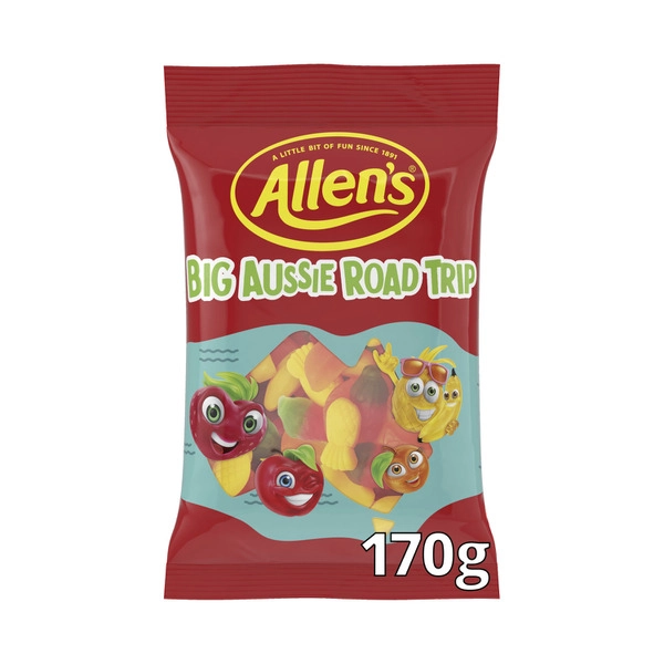 Allen's Lollies Big Aussie Road Trip 170g