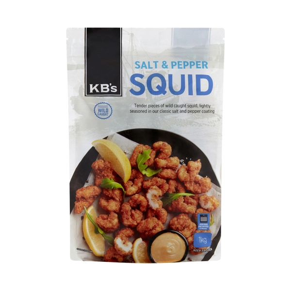 Kb's KB'S SALT & PEPPER SQUID 1KG 