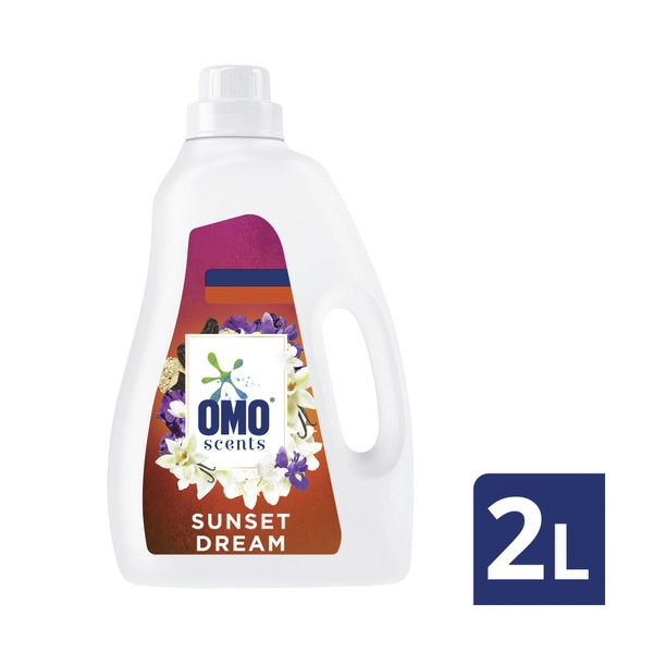 OMO Fragrance Laundry Liquid Detergent Sunset Dream 40 Washes 2L