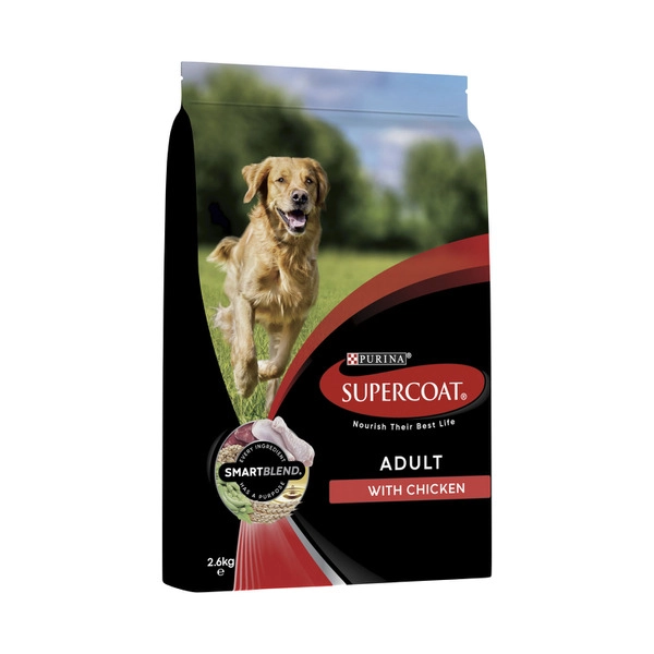 Supercoat Adult With Chicken Dry Dog Food 2.8kg