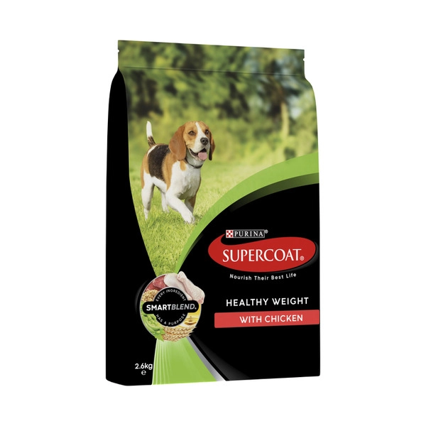 Supercoat Adult Healthy Weight With Chicken Dry Dog Food 2.6kg