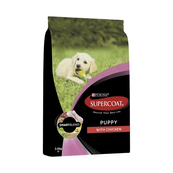 Supercoat Puppy With Chicken Dry Dog Food 2.6kg