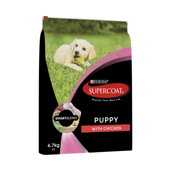 Supercoat Puppy With Chicken Dry Dog Food 6.7kg