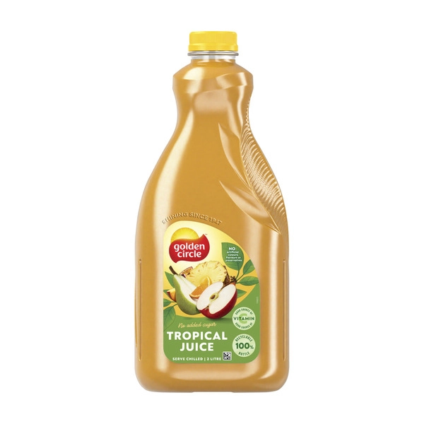 Golden Circle 100% Juice Tropical 2L