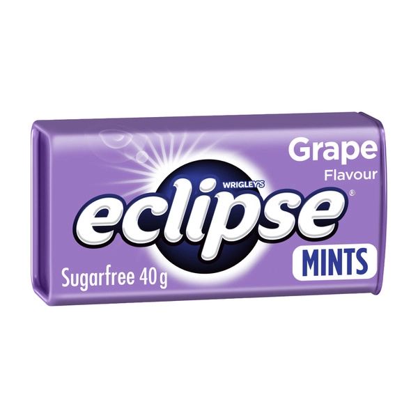 Wrigley's Eclipse Grape Sugar Free Mint Tin 40g