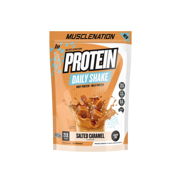 Muscle Nation Whey Protein Daily Shake Salted Caramel 300g