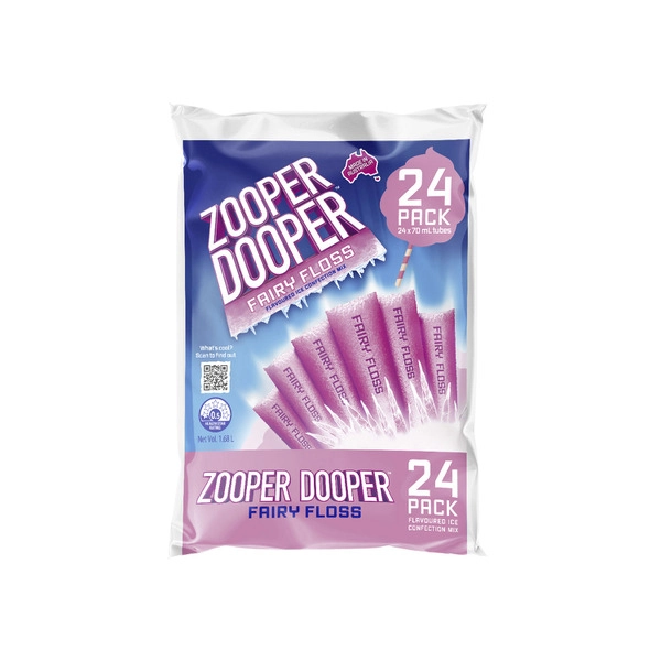 Zooper Dooper Fairy Floss  24x70mL 24 pack