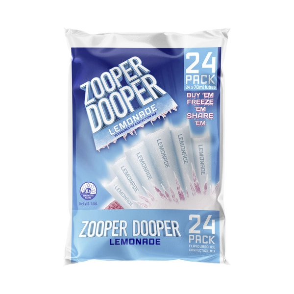 Zooper Dooper Lemonade 24X70mL 24 pack