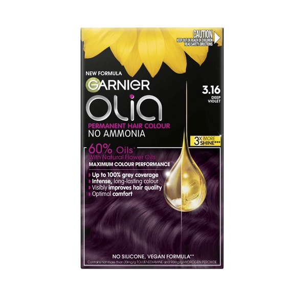 Garnier Olia Hair Colour 3.16 Deep Violin 1 pack