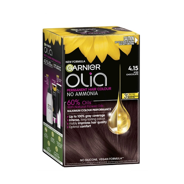 Garnier Olia Hair Colour 4.15 Iced Chocolate 1 each