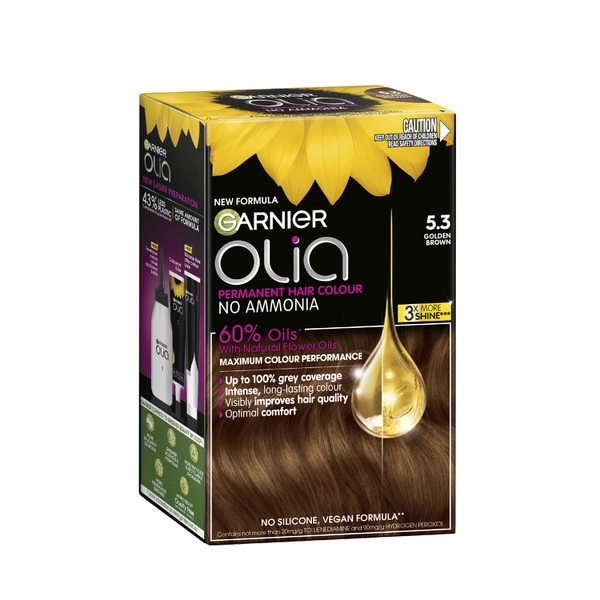 Garnier Olia Hair Colour 5.3 Golden Brown 1 each