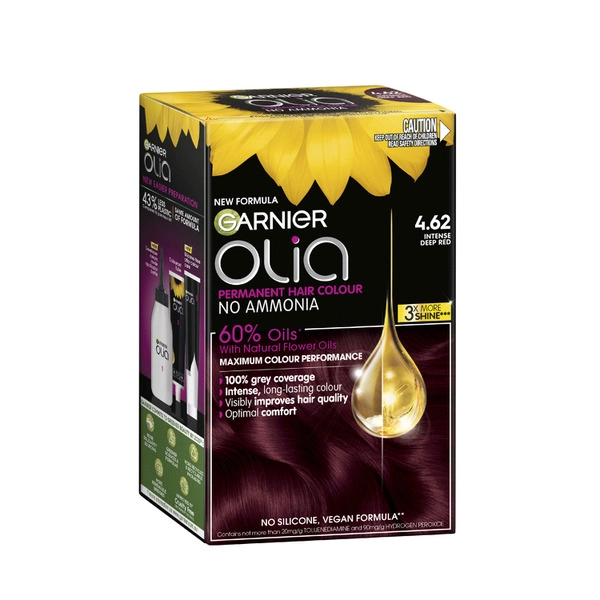 Garnier Olia Hair Colour 4.62 Intense Deep Red 1 pack