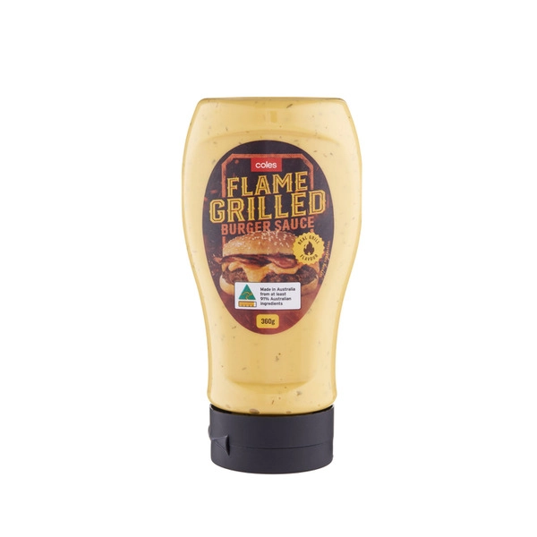 Coles Grilled Burger Sauce 360g