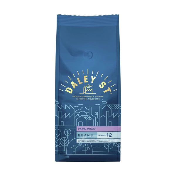 Daley Street Dark Roast Beans 1kg