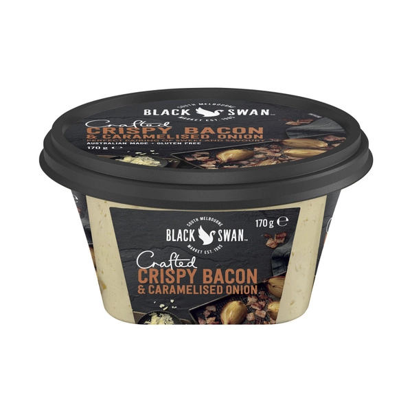 Black Swan Crafted Crispy Bacon And Caramelised Onion Dip 170g