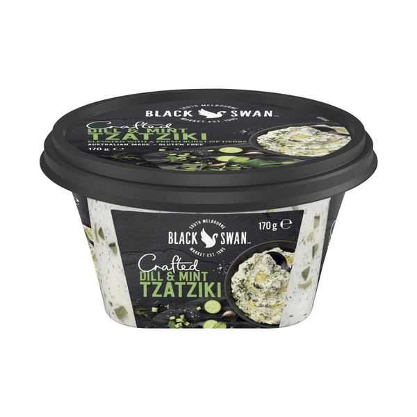 Black Swan Crafted Dill & Mint Tzatziki Dip 170g