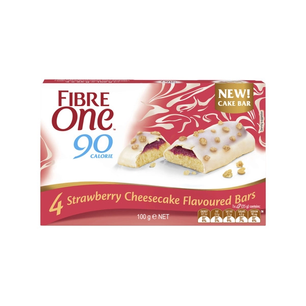 Fibre One Cake Bar Strawberry Cheesecake 100g