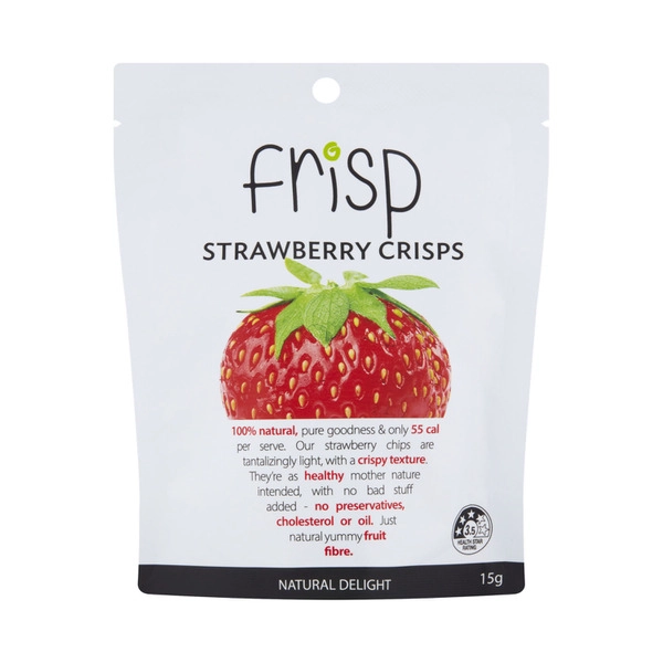 Frisp Freeze Dried Strawberry Crisps 15g