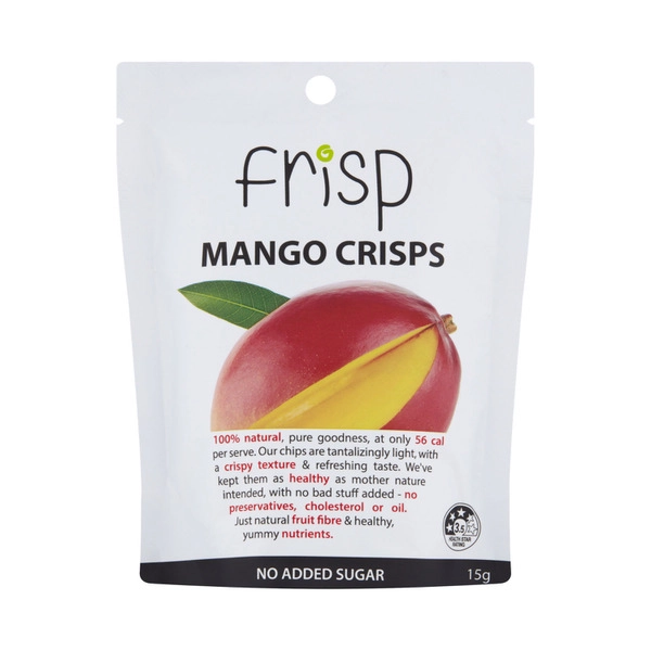 Frisp Freeze Dried Mango Crisps 15g