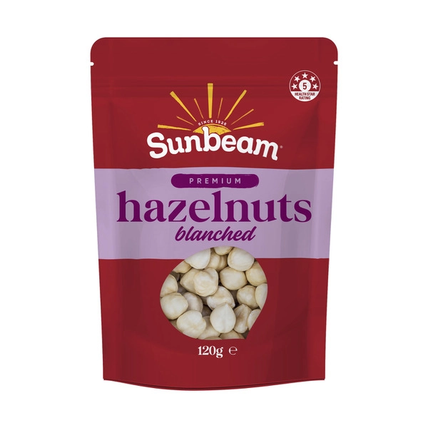 Sunbeam Nuts Blanched Hazelnuts 120g