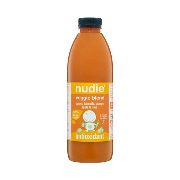 Nudie Antioxidant Carrot Tumeric Orange Apple Lime 1L