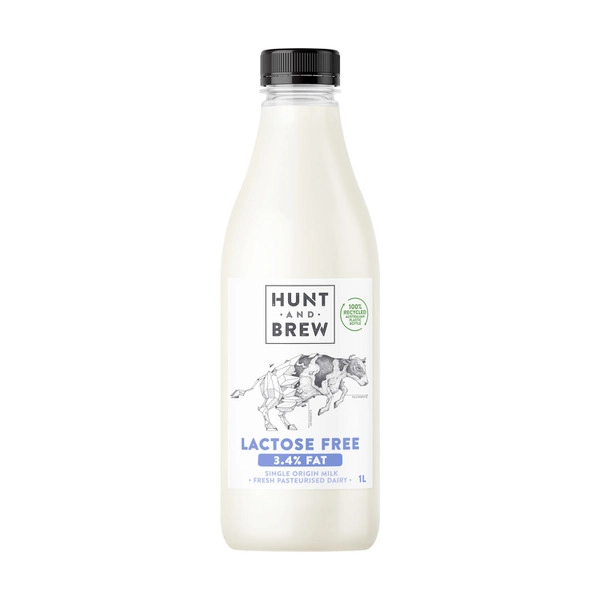 Hunt And Brew Lactose Free Milk 1L