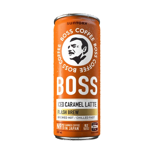 Boss Caramel Coffee 237mL