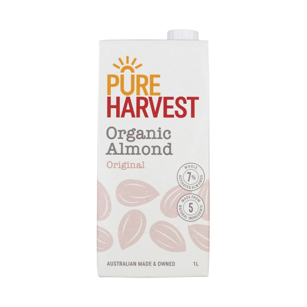 Pureharvest Dairy Free Almond Long Life Milk 1L