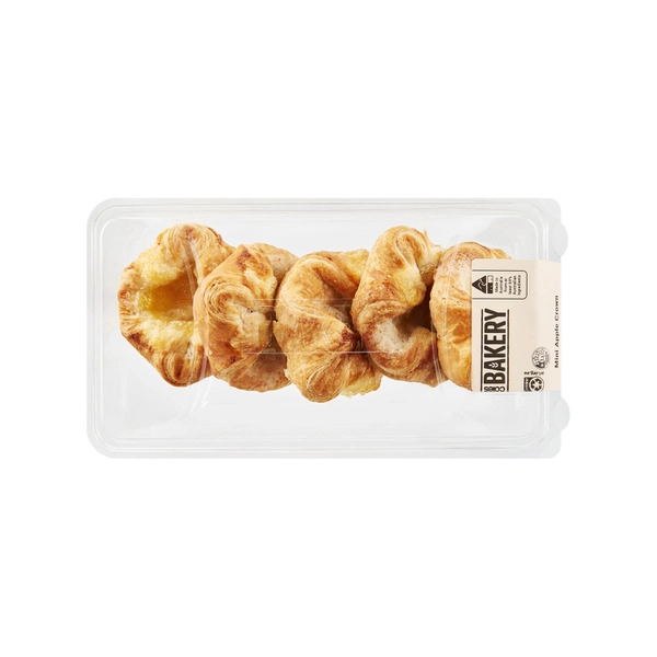 Coles Bakery Mini Apple Crown 5 pack