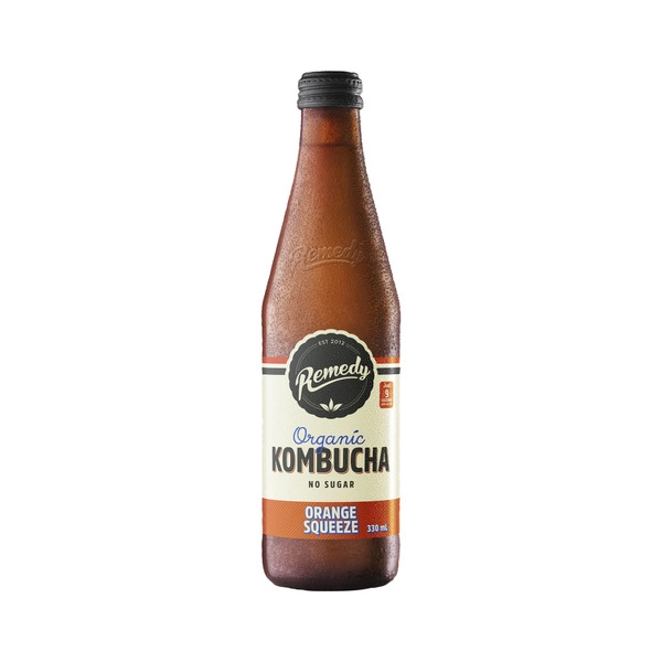 Remedy Kombucha Orange Squeeze 330mL