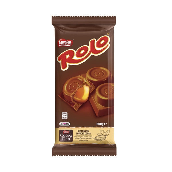 Nestle Rolo Chocolate Block 200g