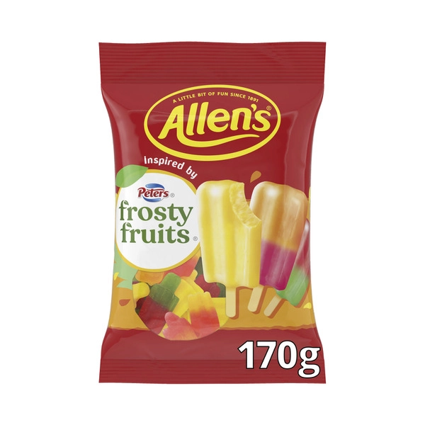 Allen's Lollies Frosty Fruits 170g