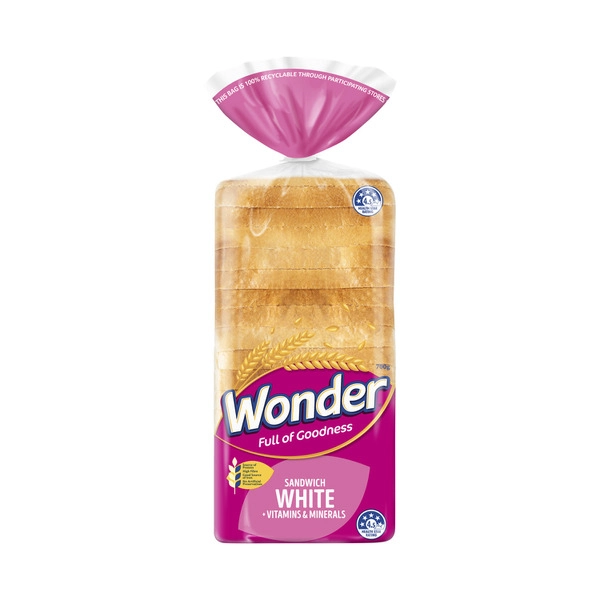 Wonder White Bread + Vitamins & Mineral 700g