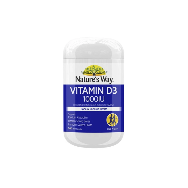 Nature's Way Vitamin D3 1000IU 300 pack