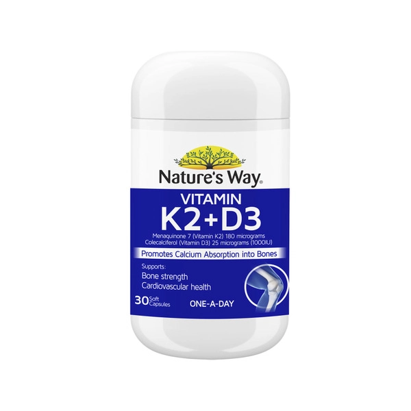 Nature's Way Vitamin K2-D3 1000IU 30 pack