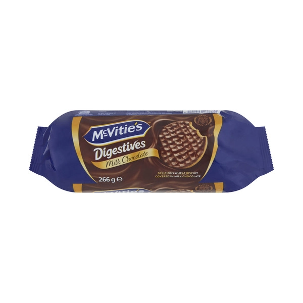 Mcvities Digestives MCVITIES DIGESTIVES:MILK CHOCOLATE:.:266 GRAM 